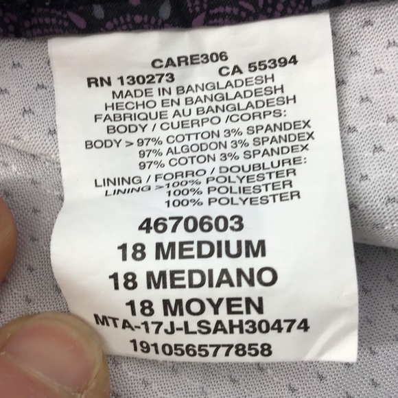 Lee Straight Fit Aleesa Skort, Alloy Grey, 18 - Picture 12 of 13